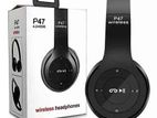 P47 Headband Foldable Stereo Bluetooth Headphones Wireless Headse