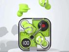 P61 Pro Transparent TWS Earbuds – Green Colo