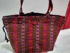 পাহাড়ি ডিজাইন Colorful Cotton Shoulder Bag