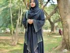 পার্টি বোরকা হিজাব সহ ফুল সেট