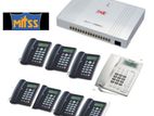 Pabx-Intarcom( 08 Line machine 8 telephone set full package