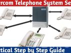 PABX System 08-Line & 08 Telephone Set Package