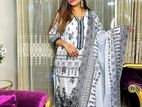 Pakistani Cotton shadabahar three Piece