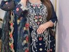Pakistani Design 4-piece Sada Bahar Tissue Set