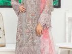 Pakistani luxury chiffon dress noors