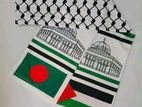 Palestine এর পতাকা সম্বলিত মাফলার