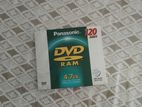 Panasonic Dvd-ram (4.7gb) + Memorex Cd-rw 10 Pack (700mb)