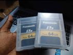 Panasonic P2 memory card