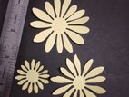 Paper flower cutout for crafting