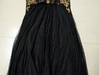 party black floortouch gown