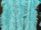 Paste color fur rug carpet