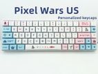 PBT Keycaps 125 Key High Profile XDA Pixel Wars