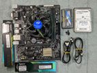 PC computer parts for sale - motherboard processor RAM HDD