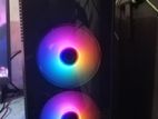 Pc Power Casing With Rgb Fans