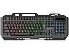 PC Power L801TA RGB Rainbow Glow Keyboard Black