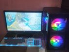 pc with monitor