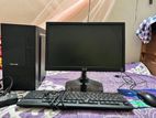 pc,monitor, keyboard, mouse all set