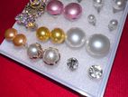 Pearl Earrings (Full Set)
