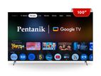 Pentanik 100 Inch 4k Frameless Voice Control Google Tv