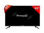 Pentanik 65 Inch 4k Voice Control Tv (frameless)