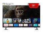 Pentanik 75 Inch Google 4k Voice Control Tv (frameless)