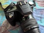 Pentax K110 D with kit lens and zoom