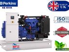 Perkins 45kVA Generator – Silent, Fuel-Efficient, Durable