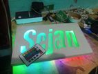 Personalized Name Lighting