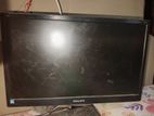 PHILIPS 18' monitor, asus brand pc