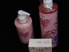 pink Lily all body face wash