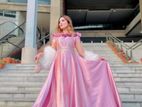 Pink Long Gown