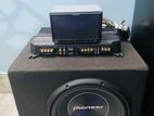 Pioneer sub 1600w max Sony xplod 1000w full DVD set sell hobe