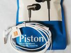 Piston mi earphon