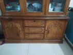 পিউর সেগুন কাঠের শো-কেস বিক্রি হবে (old But Fresh Condition)