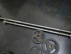 Plates barbell rod dumbbell