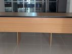 Plywood/Hard board Desk for official work and space with 3 seats