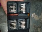 Pocket carry screw driver set