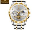 POEDAGAR 996 Luxury Man Luminous Chronograph Watch for Men Watches