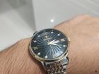 POEDAGAR Stainless Steel Water Resistant Watch for men