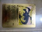 Pokemon card, shining charizard, golden card condition 10/8