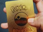 Pokemon Gold Card