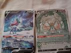 Pokémon Zacian V and Suicune card