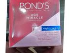 Ponds Age miracle Youth Glow Night Cream used For male/female 45 Gm