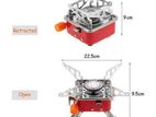 Portable Card type Camping Gas stove solid