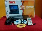 Portable DVD with TV player,,Card reader and usb GAME player