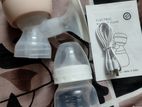 Portable electronic breast pump