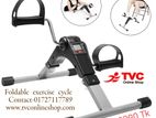 Portable Folding Mini Exercise Cycle With Digital Lcd Display