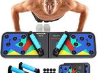 Portable Folding Push Up Bar - Multicolor