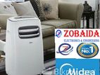 Portable Midea NON Inverter 1.0 TON LED Display Best Service