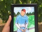 Portrait Art with frame